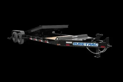 2026 Sure-trac Trailers HD Low Profile Power Tilt Deckover 15K ST-DOT10224-150 (8.5 x 29)