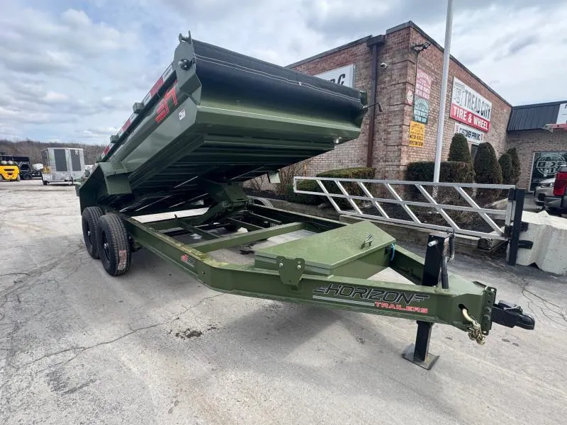 2025 Horizon Trailers 7'X14' 14K Dump Trailer