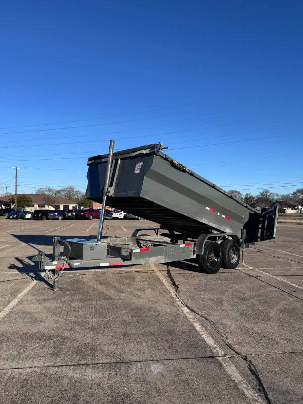 2025 Texas Pride Trailers 16’ Dump Trailer 20k GVWR Dump Trailers