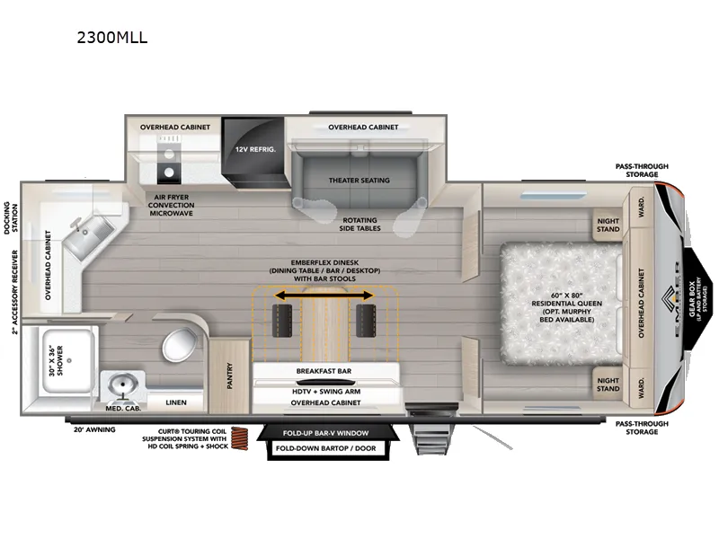 new Travel Trailers Ember RV  for sale, in Thurmont, MD Thumbnail 2