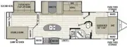 2017 Coachmen Freedom Express 320 BHDS