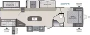 2016 Keystone Premier Ultra Lite 34BHPR