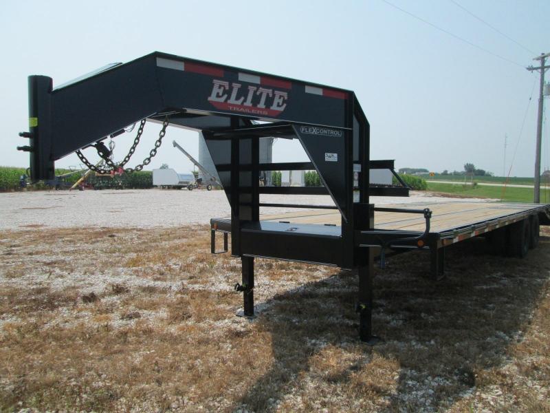 2021 Other Elite 30' Tandem Dual Gooseneck Flatbed Trailer Equipment Trailer 2021 Other Elite 30' Tandem Dual Gooseneck Flatbed Trailer Equipment Trailer