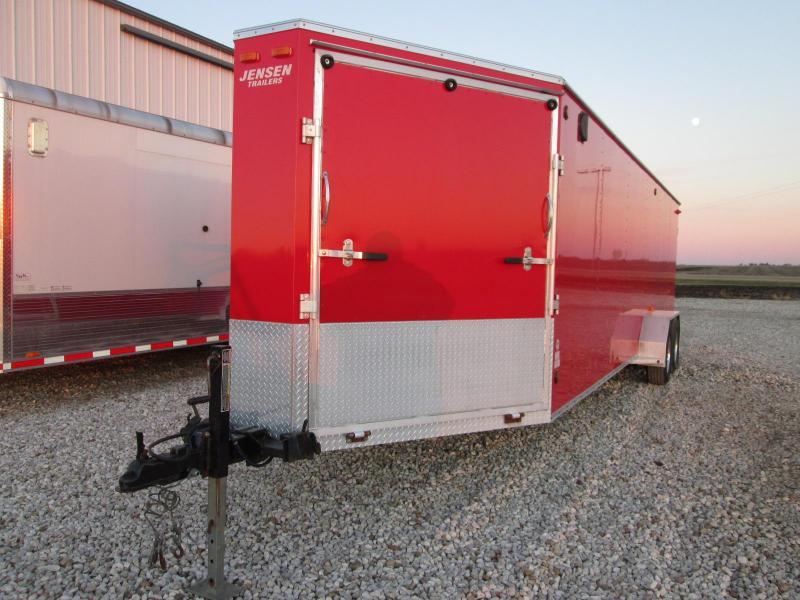2011 Other Jensen 7' X 24' Plus 5' Vee Enclosed Trailer Snowmobile Trailer 2011 Other Jensen 7' X 24' Plus 5' Vee Enclosed Trailer Snowmobile Trailer