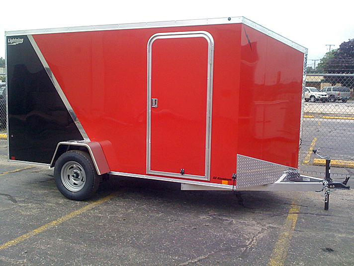 2021 Lightning Trailers LTF712SA Enclosed Cargo Trailer 2021 Lightning Trailers LTF712SA Enclosed Cargo Trailer