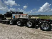 Aspen Lowboy Trailer with Pin Axle and Jeep