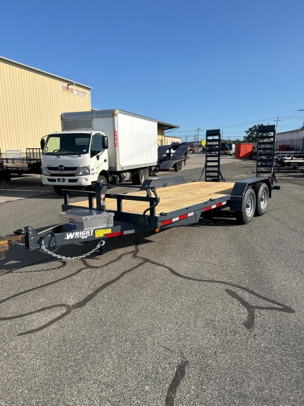 102" X 28' TANDEM PINTLE HOOK EQUIPMENT TILT DECK Wright Trailers