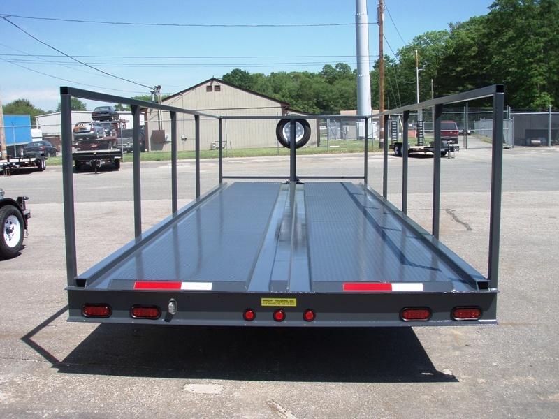 Wright PortaPotty Transport Trailer Wright Trailers Dump