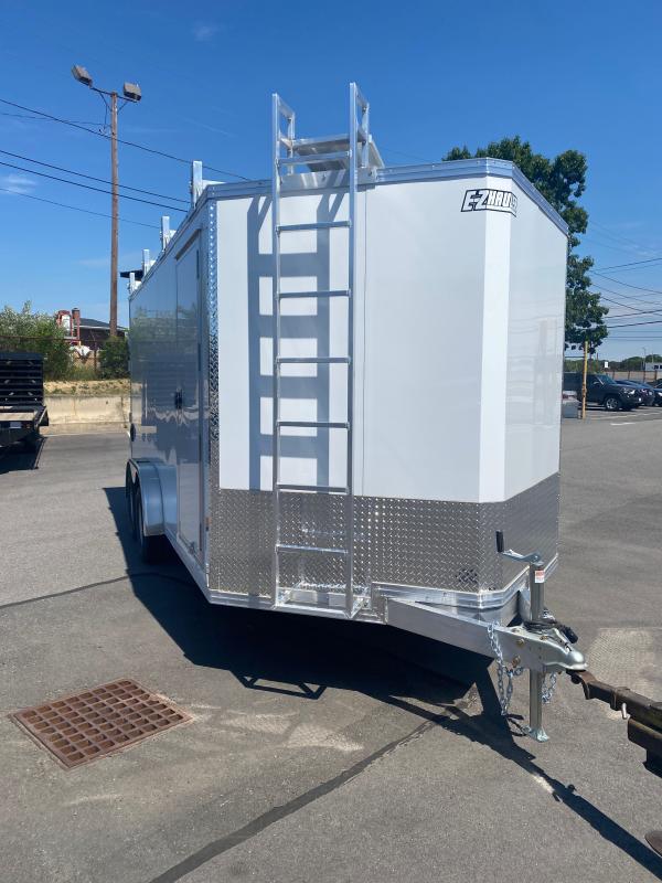 2021 EZ Hauler 7.5' X 16' Ultimate Contractor Enclosed Cargo Trailer 2021 EZ Hauler 7.5' X 16' Ultimate Contractor Enclosed Cargo Trailer