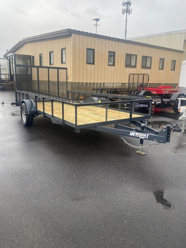 2023 Wright 2023 WRIGHT 82"X14' UTILITY TRAILER W/ BRAKES Utility Trailer 2023 Wright 2023 WRIGHT 82"X14' UTILITY TRAILER W/ BRAKES Utility Trailer