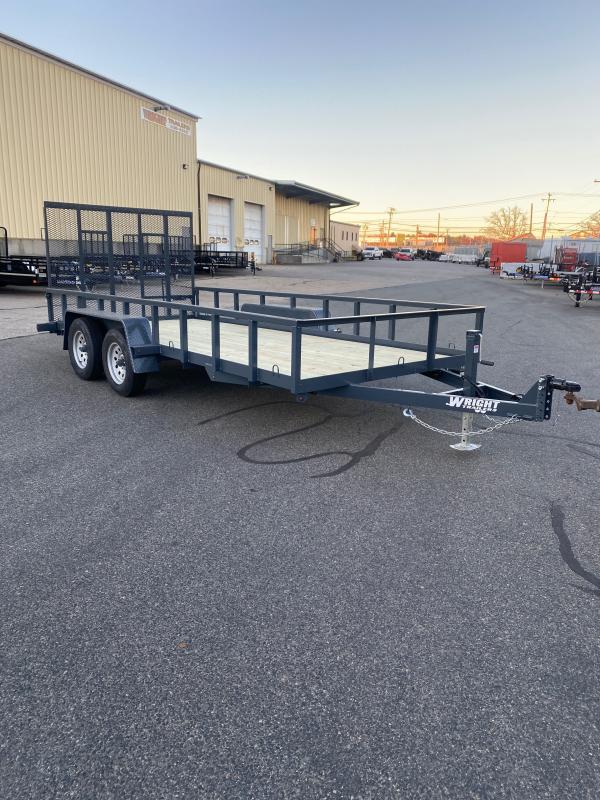 2023 Wright 82"X16' Utility Trailer 2023 Wright 82"X16' Utility Trailer