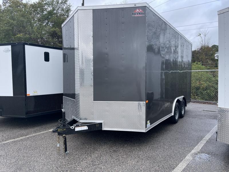 2023 Rock Solid Cargo 8.5 x 16 TA Enclosed Trailer in Orangeburg, SC ...