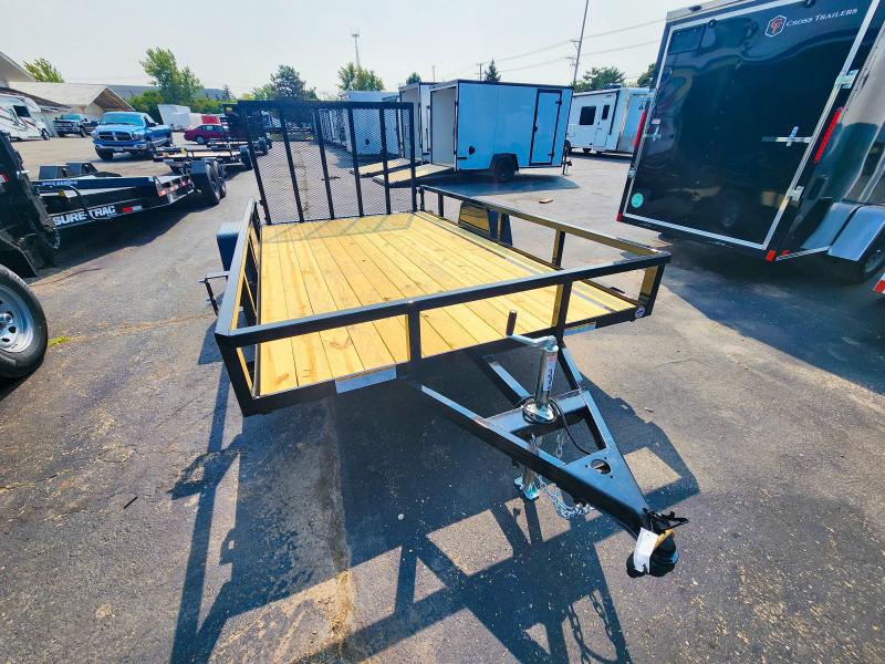 7'x12' Sure-Trac Tube Top Utility Trailer (Bossk)