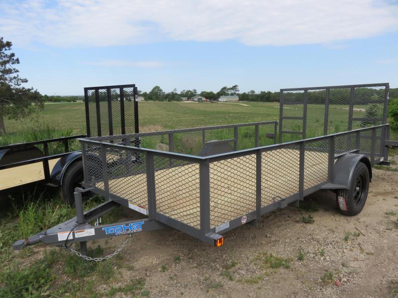 2021 Top Hat Trailers 14x83 MRAX Utility Trailer with 24" Expanded Metal Sides 2021 Top Hat Trailers 14x83 MRAX Utility Trailer with 24" Expanded Metal Sides