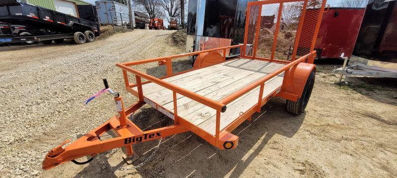 2021 Big Tex Trailers 30SA-10 Utility Trailer-Orange 2021 Big Tex Trailers 30SA-10 Utility Trailer-Orange