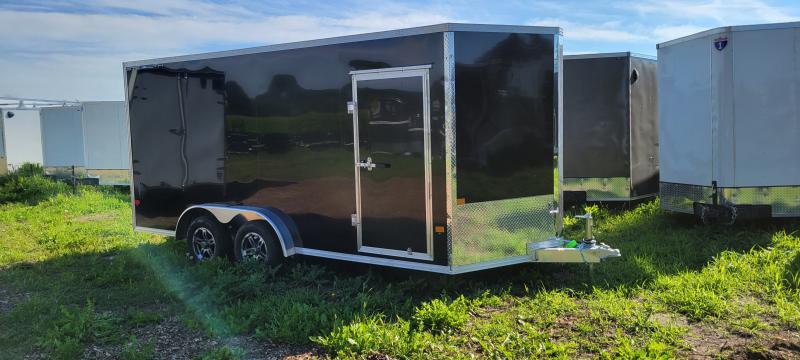 2023 Alcom-Stealth C7.5x16S-IF Cargo 7.5x16 / Enclosed Trailer with 3" Extra Height