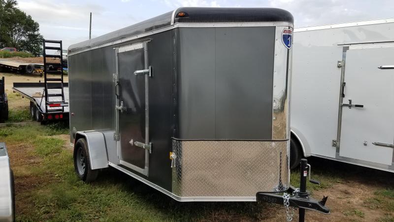 2021 Interstate 6x12 Enclosed Cargo Trailer Charcoal with Rounded Top 2021 Interstate 6x12 Enclosed Cargo Trailer Charcoal with Rounded Top