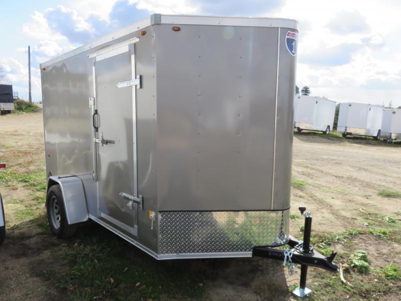 2021 Interstate 6x10 Enclosed Cargo Trailer-Pewter with Ramp 2021 Interstate 6x10 Enclosed Cargo Trailer-Pewter with Ramp