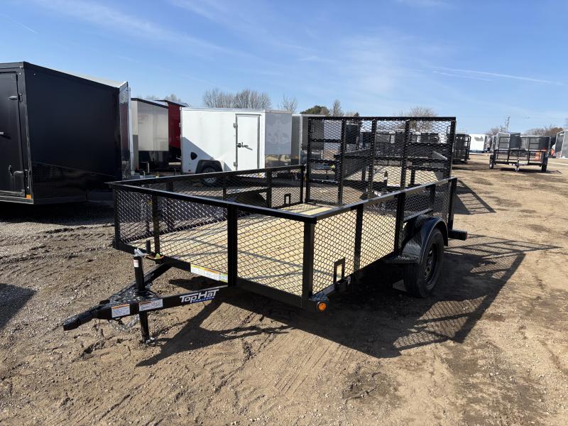 2025 Top Hat Trailers 7x10 Utility Trailer
