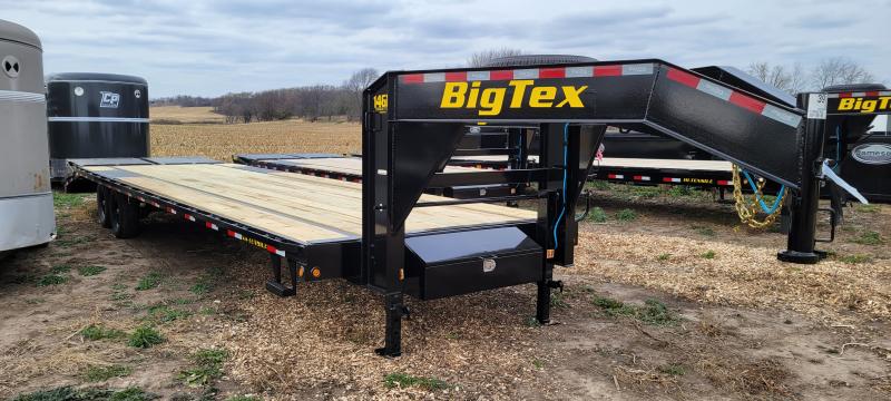 2023 Big Tex Trailers 14GN-28+5 Flatbed / GooseneckTrailer with Mega Ramps 8.5x33 2023 Big Tex Trailers 14GN-28+5 Flatbed / GooseneckTrailer with Mega Ramps 8.5x33