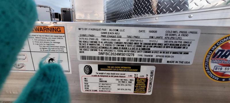 2021 High Country Aluminum XPRESS 8X20 CH Car / Racing Trailer 2021 High Country Aluminum XPRESS 8X20 CH Car / Racing Trailer