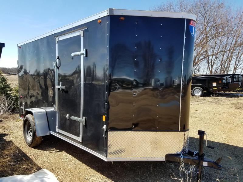 2021 Interstate 6x12 Enclosed Cargo Trailer-Black with Barn Doors 2021 Interstate 6x12 Enclosed Cargo Trailer-Black with Barn Doors