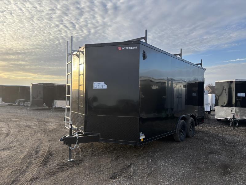 ⭐︎RCC⭐︎ 2025 RC Trailers RDLX 8.5x16 Cargo / Enclosed Trailer in