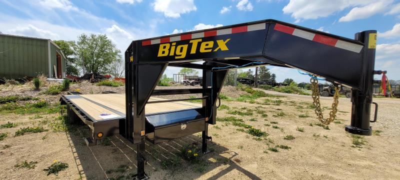 2022 Big Tex Trailers 14gn-25 Flatbed Trailer with Skid Steer Ramps 2022 Big Tex Trailers 14gn-25 Flatbed Trailer with Skid Steer Ramps
