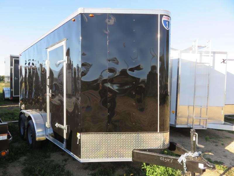 2020 Interstate 7x14 Enclosed Cargo Trailer-Black with Barn Doors 2020 Interstate 7x14 Enclosed Cargo Trailer-Black with Barn Doors