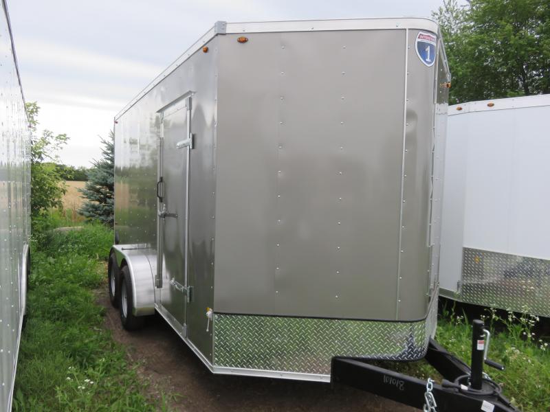 2020 Interstate 7x14 Enclosed Cargo Trailer-Pewter with Ramp 2020 Interstate 7x14 Enclosed Cargo Trailer-Pewter with Ramp