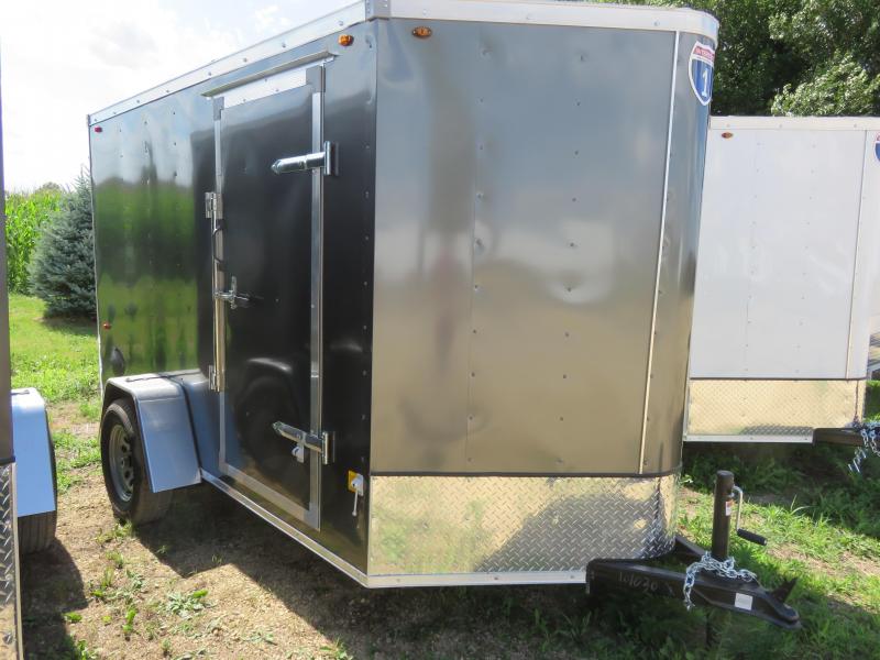 2020 Interstate 6x10 Enclosed Cargo Trailer-Charcoal with Ramp 2020 Interstate 6x10 Enclosed Cargo Trailer-Charcoal with Ramp