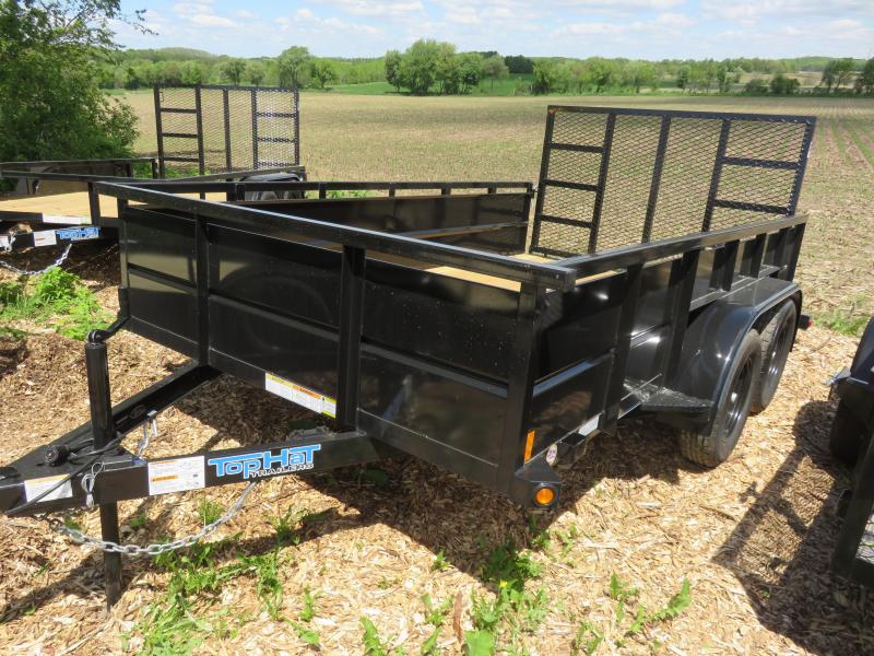2020 Top Hat Trailers 12x83 Tandem Utility Trailer with 24" Metal Sides 2020 Top Hat Trailers 12x83 Tandem Utility Trailer with 24" Metal Sides