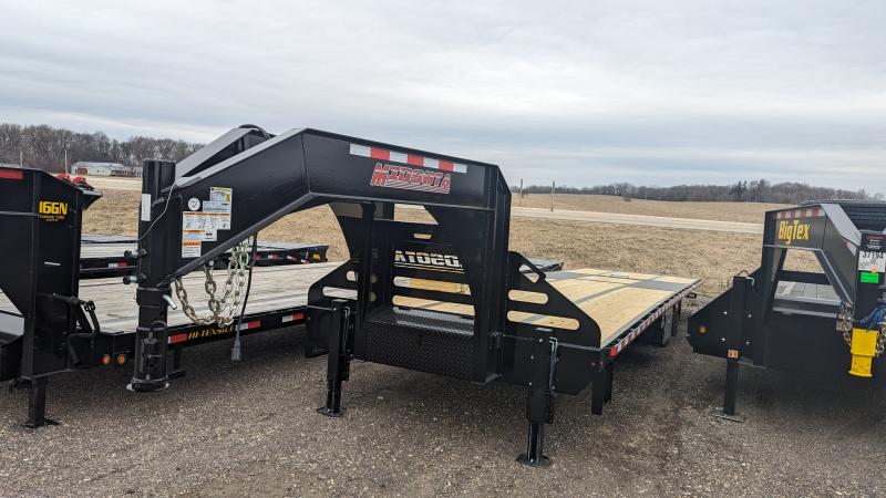 2024 Midsota FB36GN-HB Flatbed/Gooseneck Trailer 8.5x36