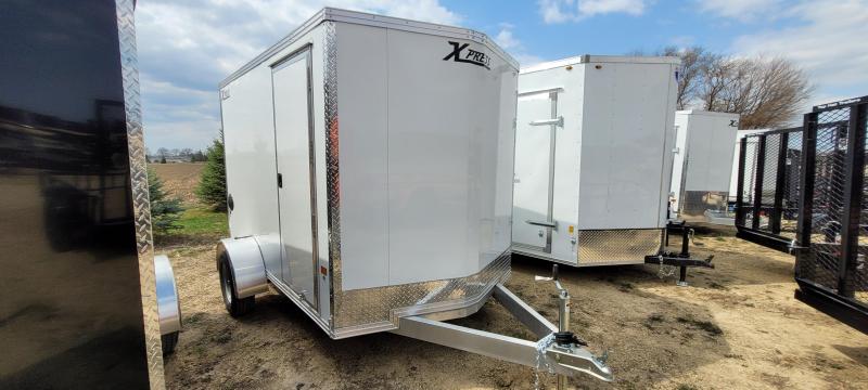2021 High Country XPRESS 6X10 DL Enclosed Cargo Trailer-White with Ramp 2021 High Country XPRESS 6X10 DL Enclosed Cargo Trailer-White with Ramp