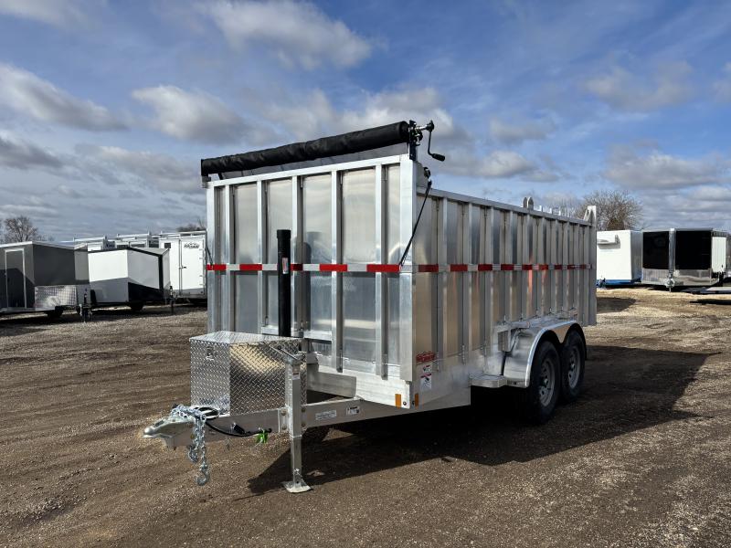 2025 High Country 7x14 Aluminum Dump Trailer with 48" Sides
