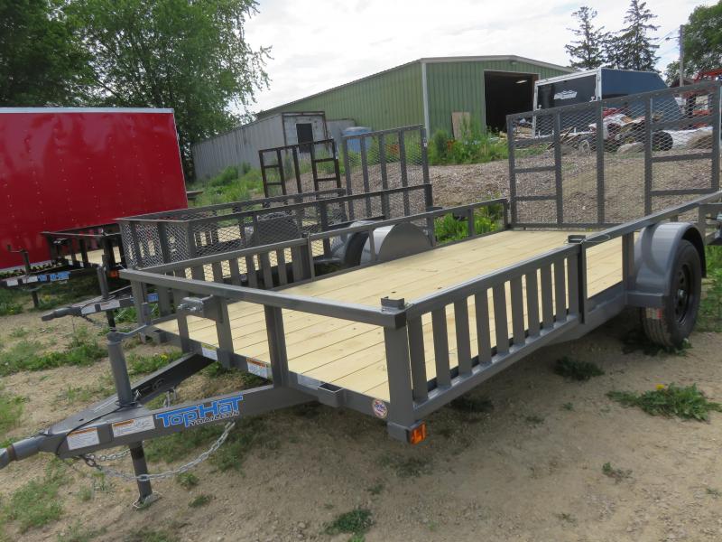 2021 Top Hat Trailers 14X83 QH ATV Trailer with Side and Rear Ramps 2021 Top Hat Trailers 14X83 QH ATV Trailer with Side and Rear Ramps
