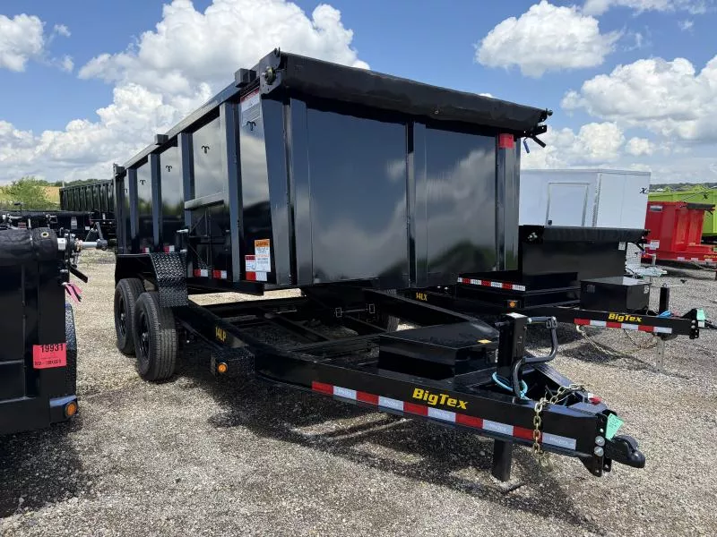 2026 Big Tex Trailers Dump Trailer 4ft sides 14LP 7x14