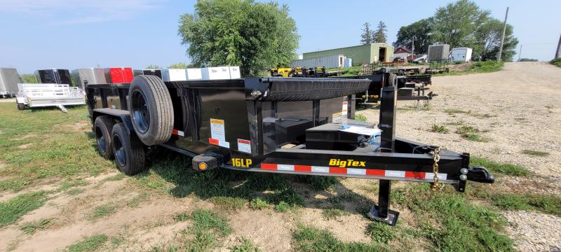 2021 Big Tex Trailers 16LP-16 Dump Trailer with Solar Charger, Hydraulic Jack, and Remote 2021 Big Tex Trailers 16LP-16 Dump Trailer with Solar Charger, Hydraulic Jack, and Remote