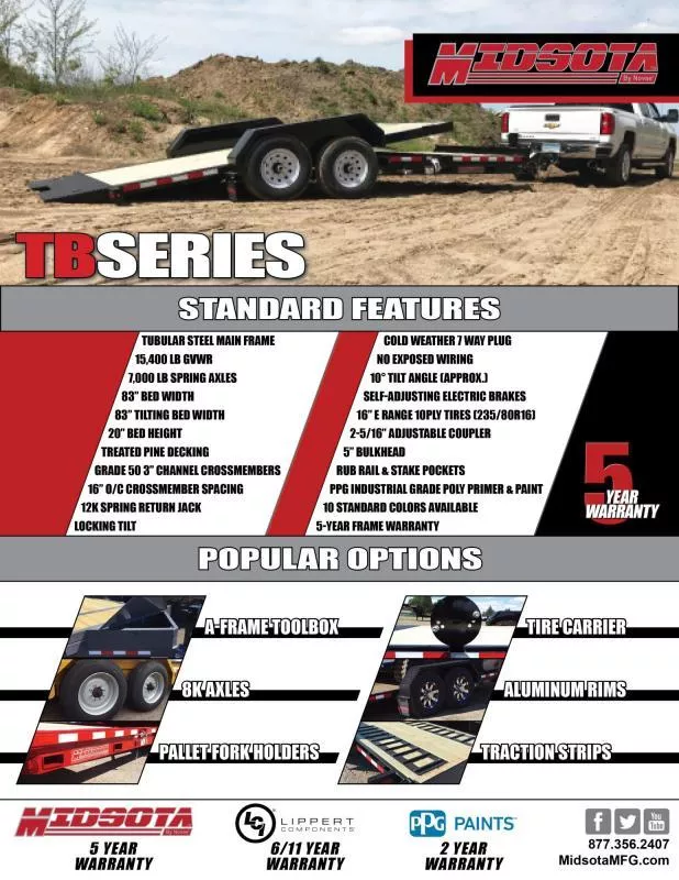 new Tilt Trailers Midsota Other for sale, in Edgerton, WI Thumbnail 3