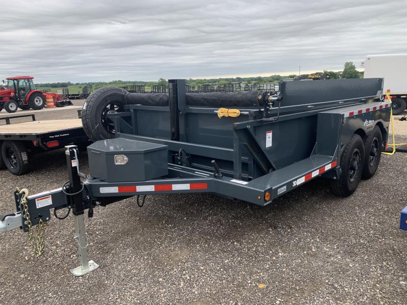RENTAL 7x14 Dump Trailer RENTAL 51 Trailer Sales Dump Utility