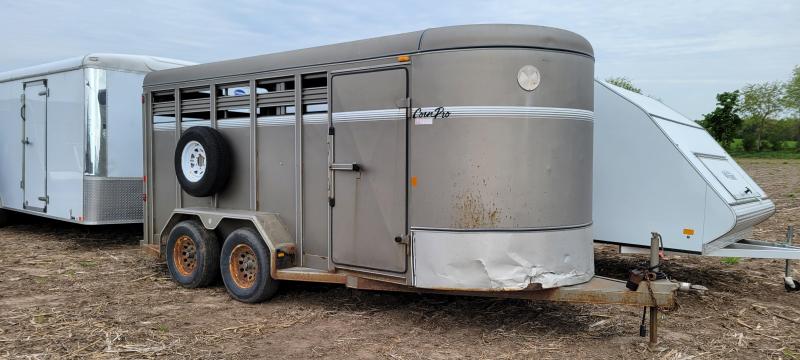 2004 CornPro Livestock/Horse Trailer USED 16FT 2004 CornPro Livestock/Horse Trailer USED 16FT