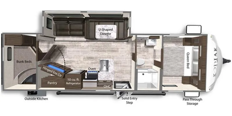 2022 Dutchmen RV kodiak 296bhsl
