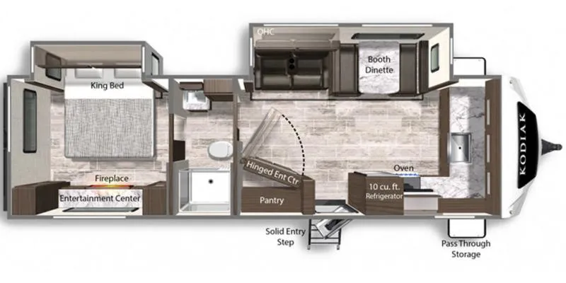 2022 Dutchmen RV kodiak 2921fkds