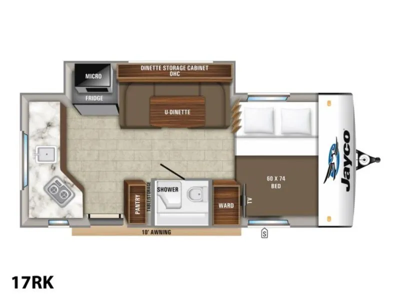 2019 Jayco hummingbird 17rk