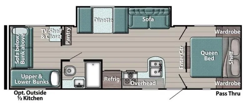 2020 Gulf Stream ameri-lite 274qb