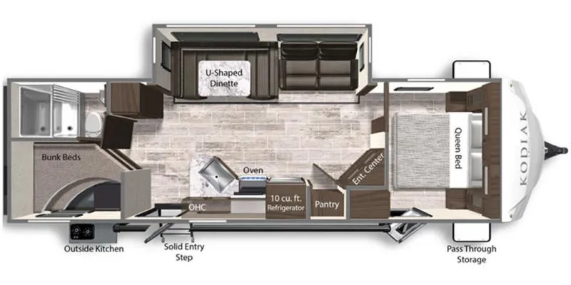 2022 Dutchmen RV kodiak 289bhsl