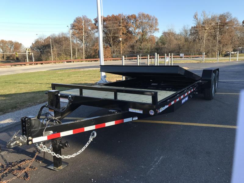 2022 Sure-Trac 7 x 18+4 Tilt Bed Equipment Trailer 14K 2022 Sure-Trac 7 x 18+4 Tilt Bed Equipment Trailer 14K