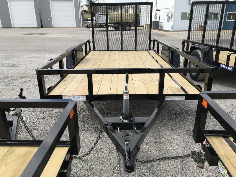 2023 Sure-Trac 6 x 12 Tube Top Utility Trailer  3K Idler