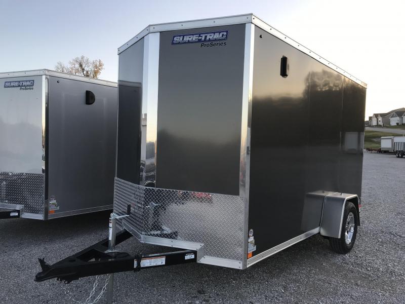 2021 Sure-Trac 6 x 12 Pro Series Enclosed Wedge Cargo T 2021 Sure-Trac 6 x 12 Pro Series Enclosed Wedge Cargo T