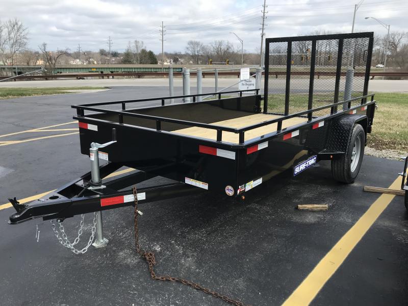 2023 Sure-Trac 6 x 12 Steel High Side Trailer  3K Idler